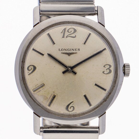 LONGINES Silver SS MN - Picture 1 of 6